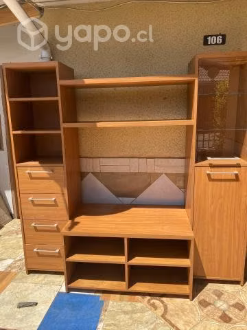 Rack y mesa de centro