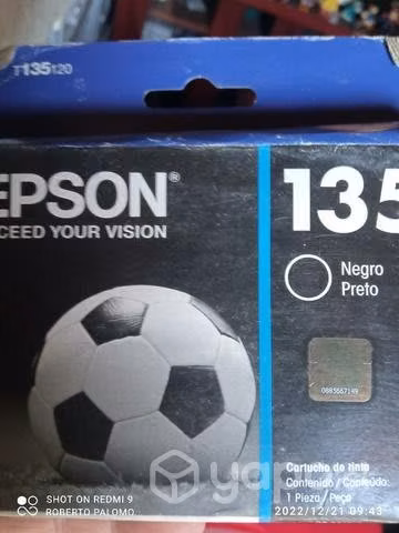 Tinta Epson 135 black original