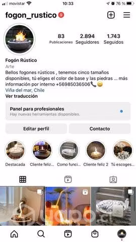 Fogón rústico