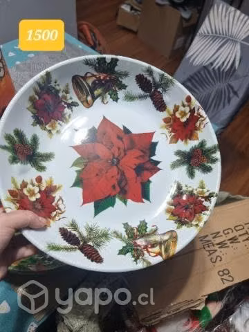 Fundas y fuentes navidad