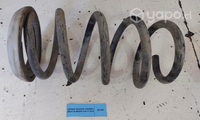 Espiral Resorte Trasero (MCX114) Mazda CX9 3.7