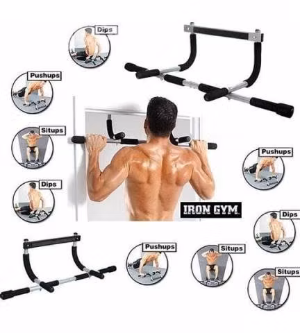 Barra Ejercicios Iron Gym Entrenamiento - Imagen 2