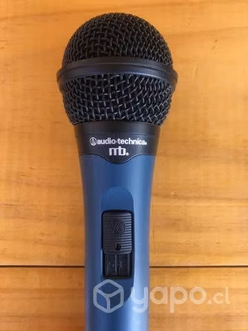 Micrófono audio-thecnica mb-1k con pedestal