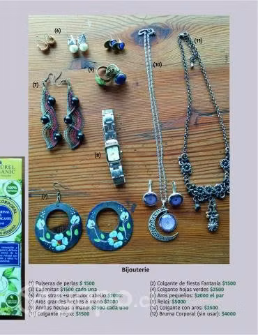 Accesorios varios de hombre y mujer