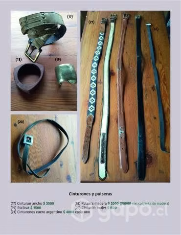 Accesorios varios de hombre y mujer