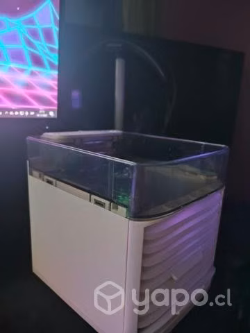 Ventilador Portátil Climatizador Led