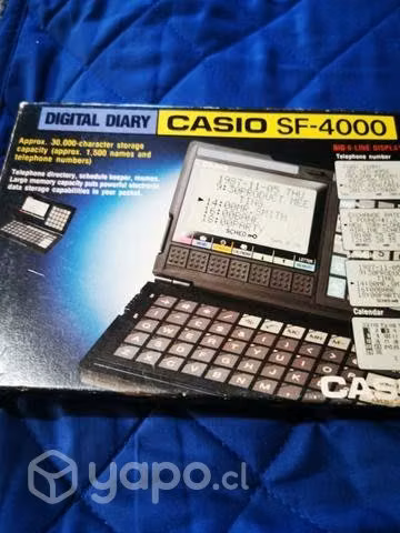 Casio Sf 4000 digital diary, hay que ponerle la pi - Imagen 6