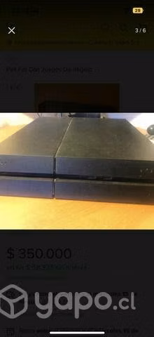 Ps4 FAT con juegos de regalo