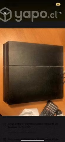 Ps4 FAT con juegos de regalo