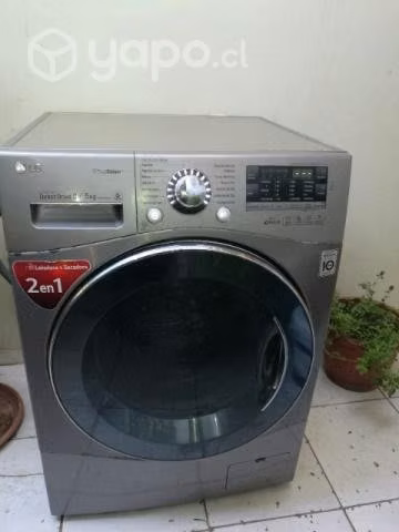 Lavadora secadora LG