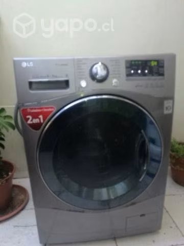 Lavadora secadora LG