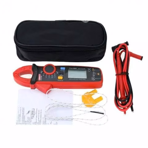Tester Mini Pinza Multimetro Amperimetro Ut 210d