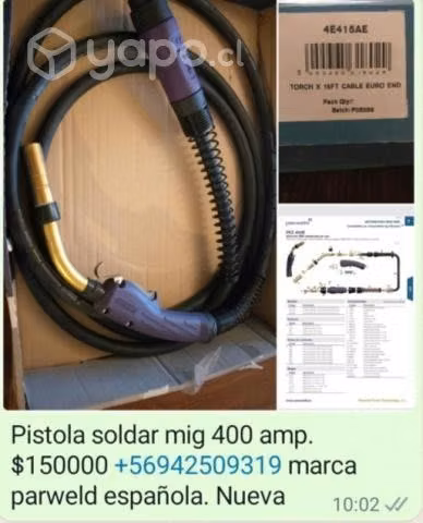 Pistola soldar