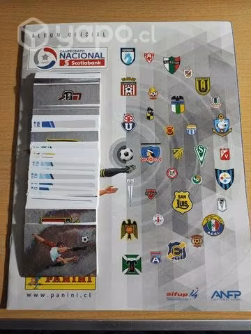 117 láminas sin repetir del álbum campeonato nacio