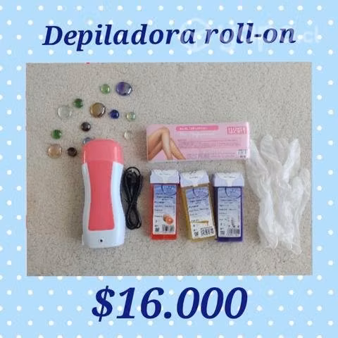 Depiladora cera roll on