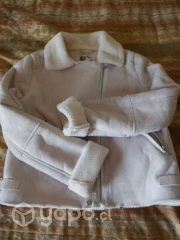 Chaqueta color hueso tela-chiporro talla xxl (L)