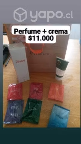 Perfume kaiak+ crema de manos