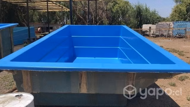 Piscina Fibra de vidrio rectangular 6 m de largo