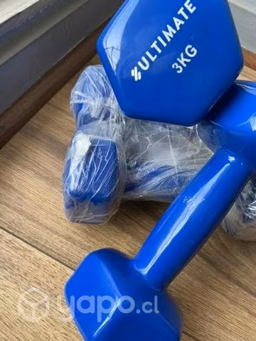 Mancuernas vinilo 3kg cada una (Par)