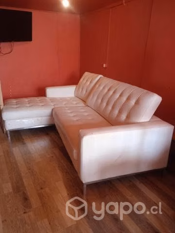 un juego de sillon en L - Imagen 2