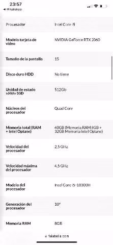 Note gamer hp omen