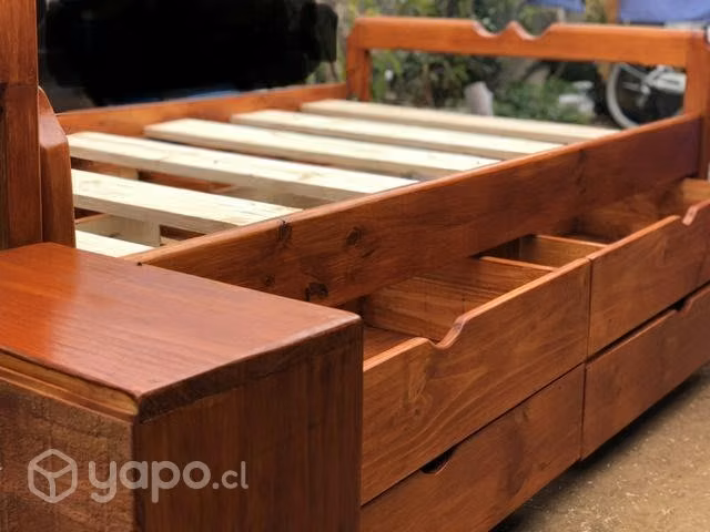 Litera de madera excelente calidad