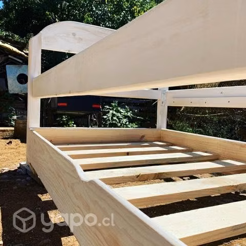 Litera de madera excelente calidad
