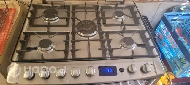 Cocina Fensa Doble Horno 5 quemadores