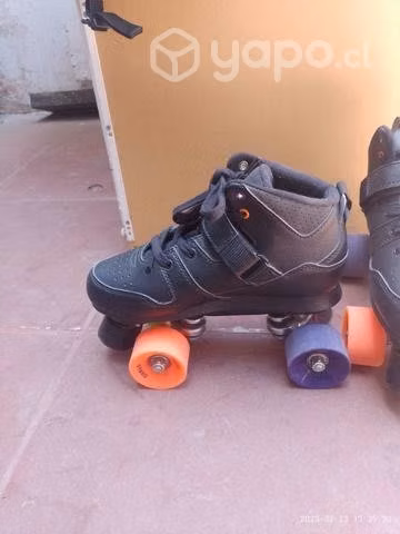 Zapatillas patines y casco