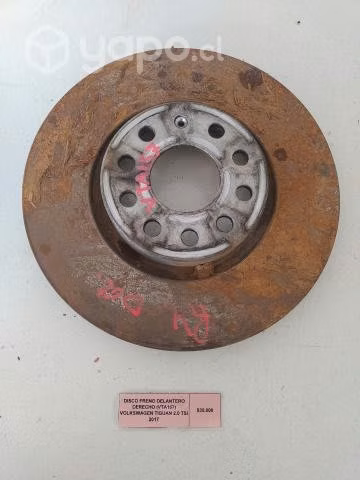 Disco Freno Delantero Derecho (VTA0157) Volkswagen