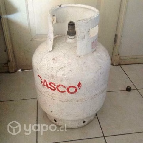 Balón de gas vacío