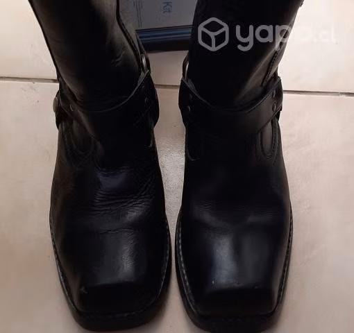 Bota Larga Motoquera Con Herraje