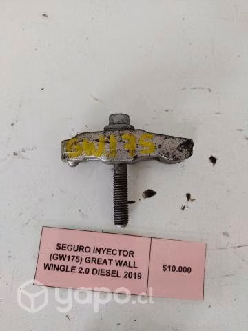 Seguro Inyector (GW175) Great Wall Wingle 2.0 Dies