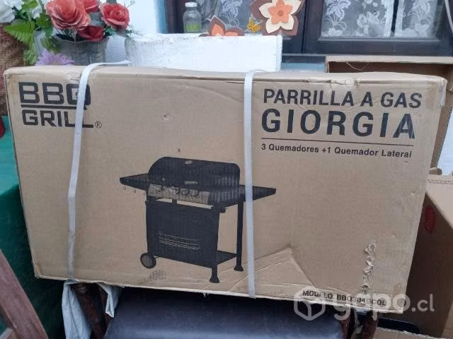 Parrilla a gas marca Giorgia