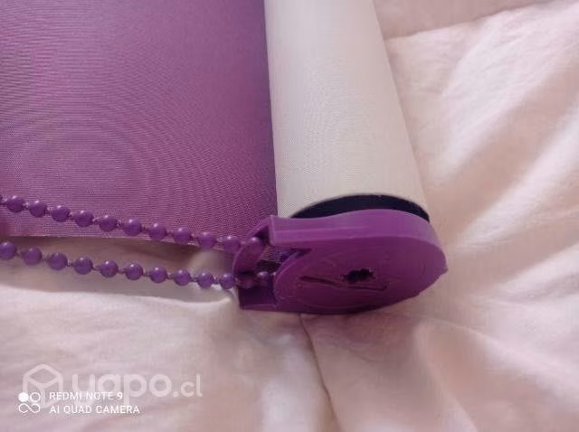 Persiana roller morada 160x190