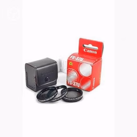 Set filtros Canon de 37mm UV-Polarizador-ND8