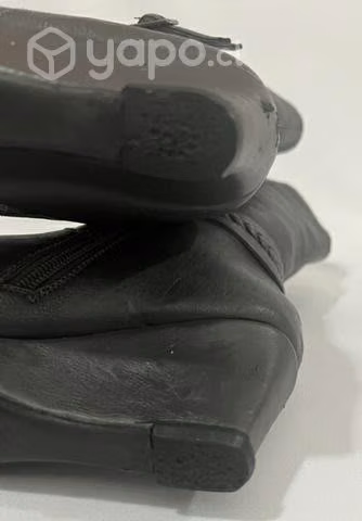 Bota Taco Chino 100% Sintético Marca Exs N*38 Gris - Imagen 6