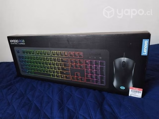 Teclado lenovo km300 rgb (incluye mouse) - Imagen 3