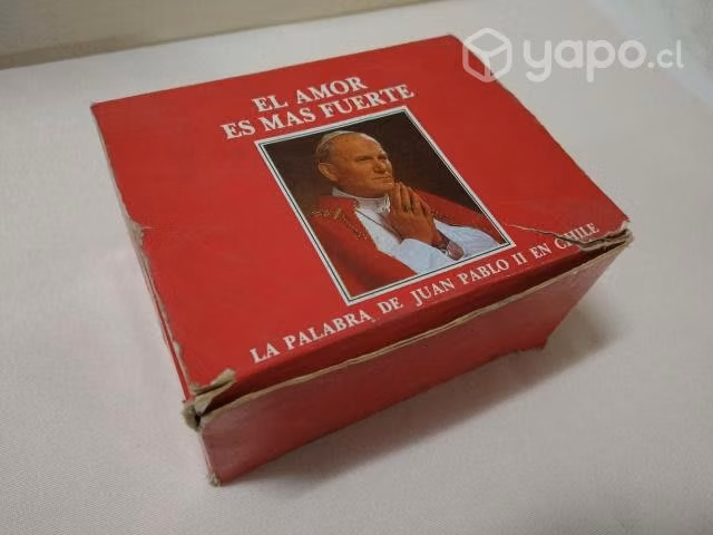 Mt153: pack tapes juan pablo ii en chile