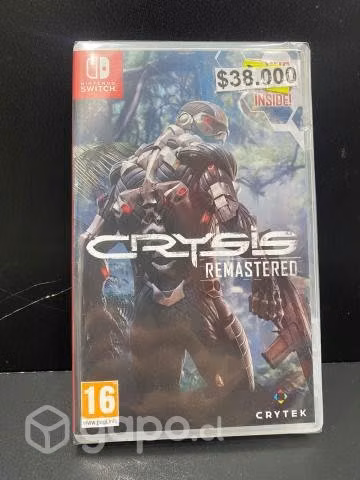 Nintendo switch Crysis Remastered