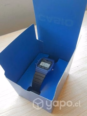 Reloj Casio F91wm-7adf AZUL