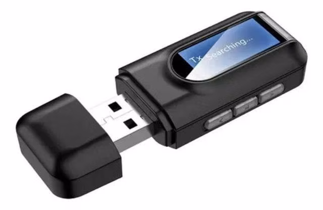 Trasmisor Y Receptor Bluetooth Usb V5.0 Tv Aux / R