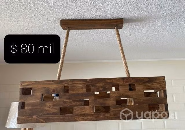 Lamparas de madera