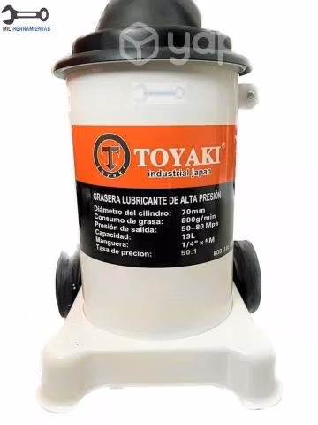 Grasera Neumática 13lts Toyaki Licencia Japón
