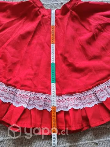 Falda roja para baile - Imagen 3