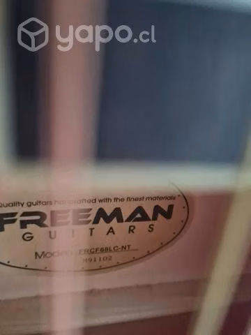 Guitarra Electroacústica Freeman - Imagen 6