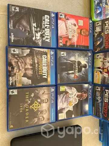 Juegos PS4 y peliculas Bluray