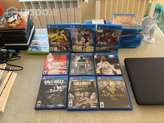 Juegos PS4 y peliculas Bluray