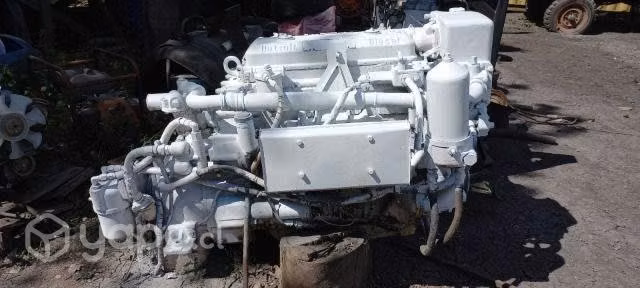 Motor Marino Detroit de 120Hp con caja hidráulica