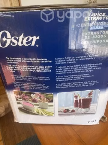 Sacajugos Oster